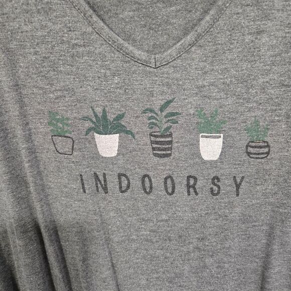 🐢 Torrid Super Soft Knits Indoorsy T-Shirt Size 4X - Picture 8 of 11